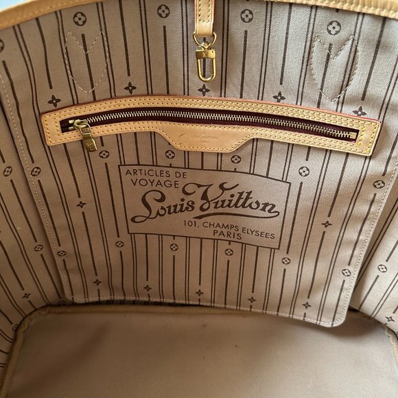 Authentic  Louis Vuitton Monogram M40990 Neverfull Gm Tote - Picture 4 of 7